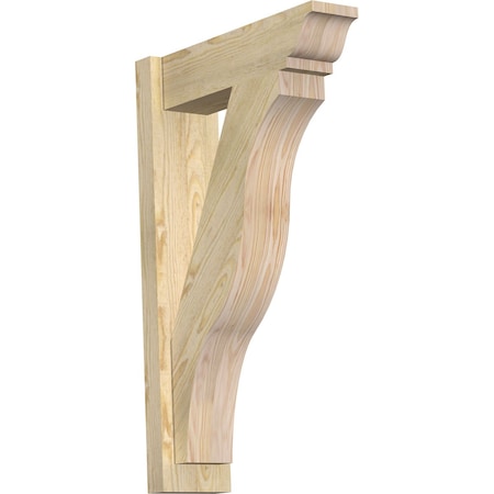 Ekena Millwork Funston Rough Sawn Traditional Outlooker, Douglas Fir, 6"W x 20"D x 32"H OUT06X20X32FST01RDF